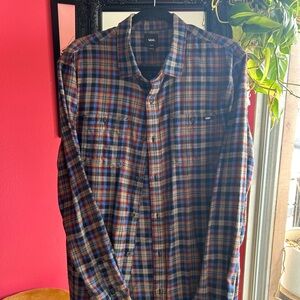 Vans Men's Multicolor Plaid Shirt